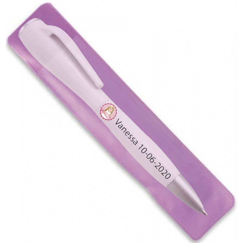 Bolígrafo linterna con funda para comunión